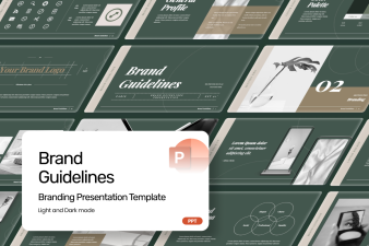 Brand Guideline PowerPoint Template